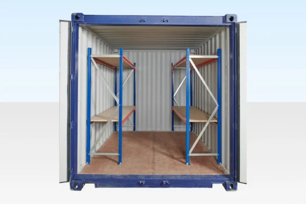 Adjustable, Heavy Duty Two Tier Container Racking (Single Bay) - Image 3
