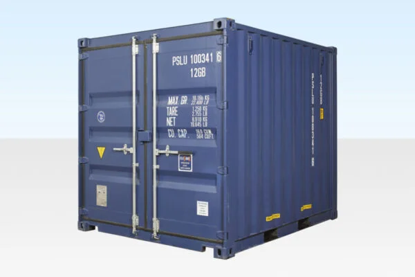 10Ft X 8Ft Shipping Container (One trip) – Blue - Image 2