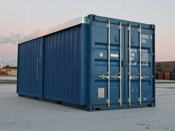 20ft Hi Cube Container (9′ 6″ high) suitable for IBC storage Sliding Door - Image 9