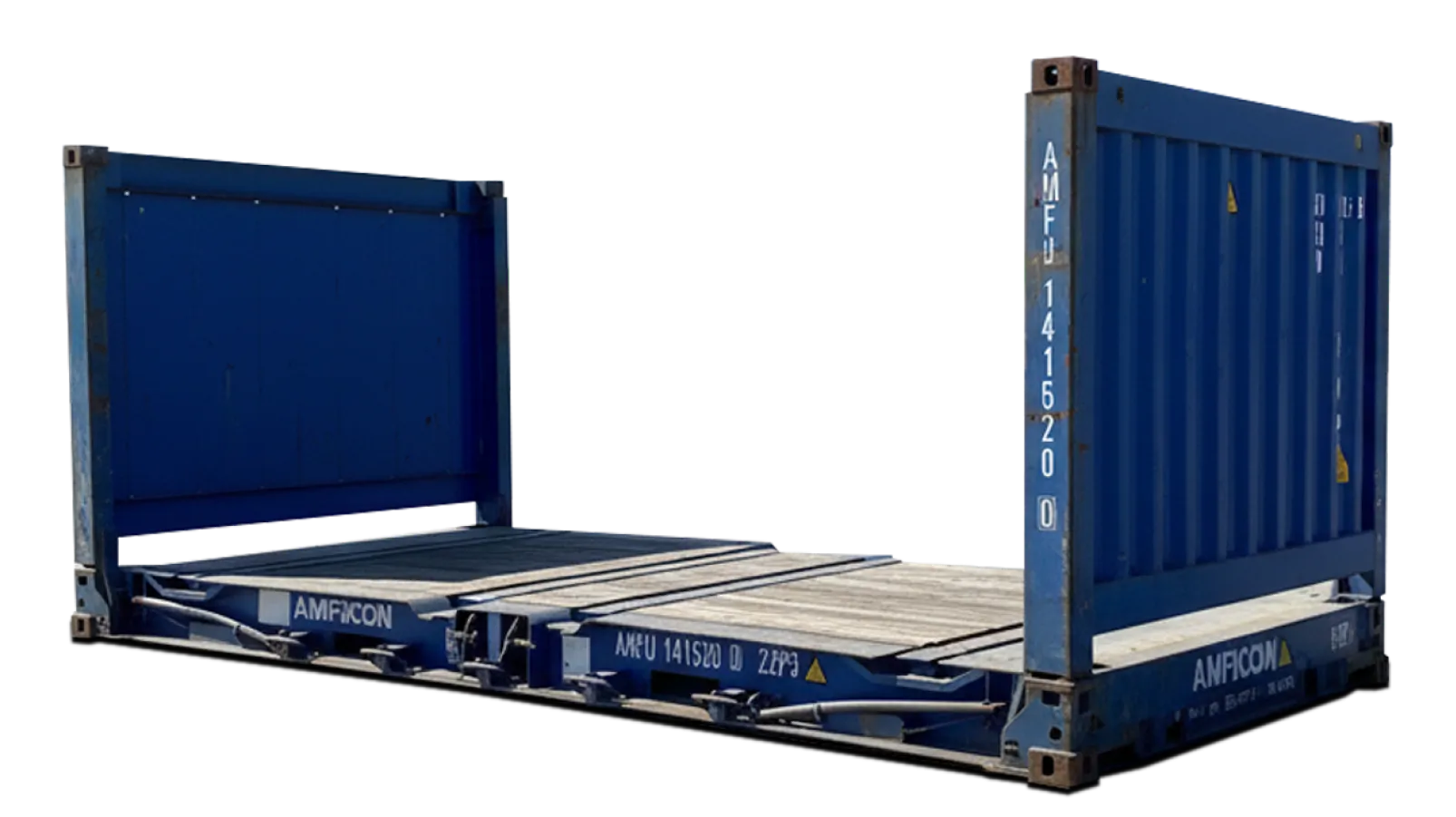 20Ft X 8Ft Used Flat Rack Shipping Containers