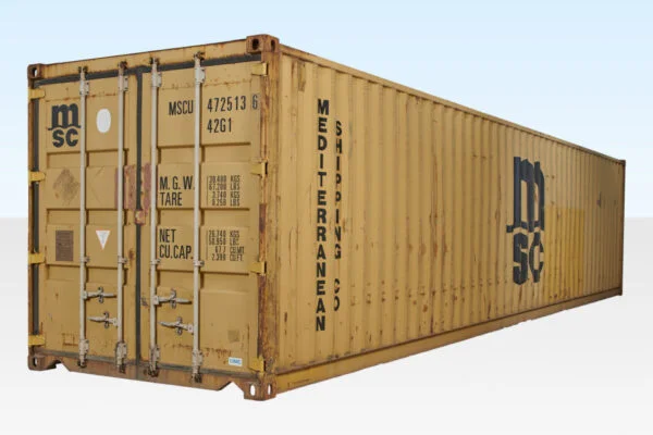40Ft X 8Ft Used Shipping Container High Cube - Image 3