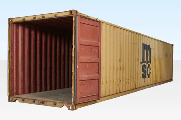 40Ft X 8Ft Used Shipping Container High Cube - Image 2