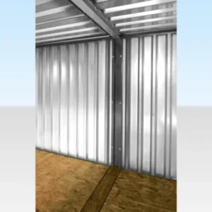3M X 4.2M Side Linked Flat Pack Container Bundle (Galvanised)