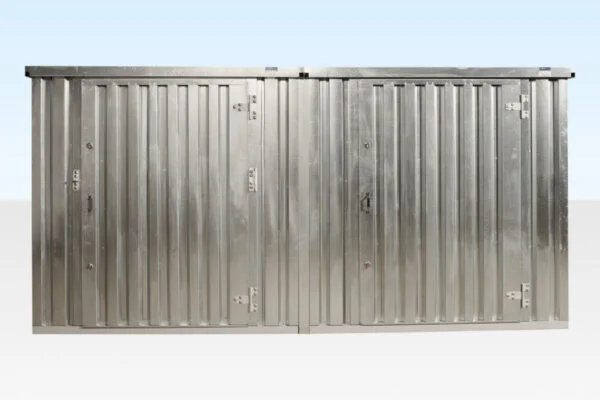 3M X 4.2M Side Linked Flat Pack Container Bundle (Galvanised) - Image 3