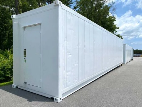 40 Ft High Cube Insulated Shipping Container With 5 Ton Bard Hvac Unit - Image 2