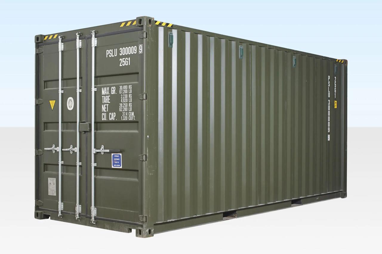 20ft High Cube Container – One Trip (9ft 6′ high) - Image 6