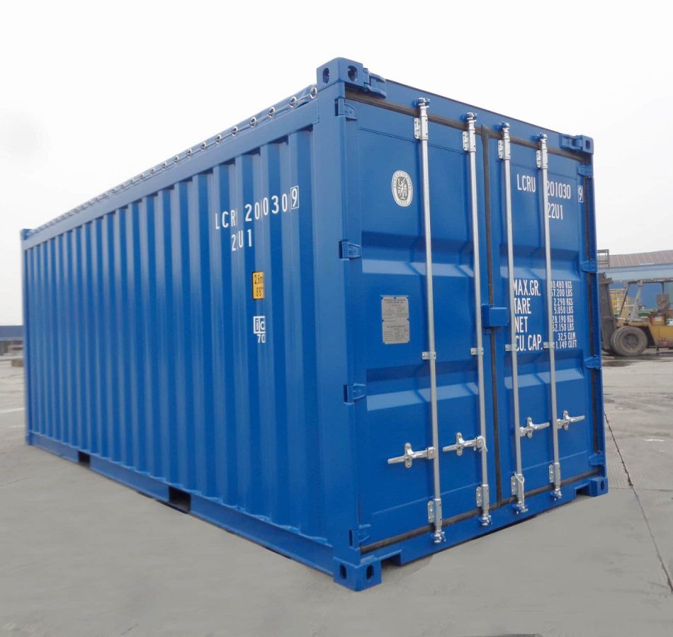 open top shipping container